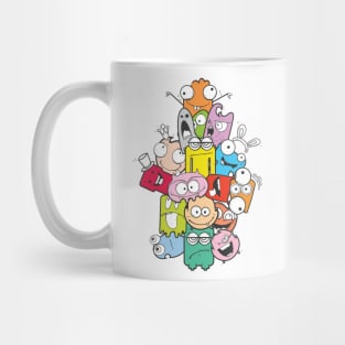 cute monsters Mug